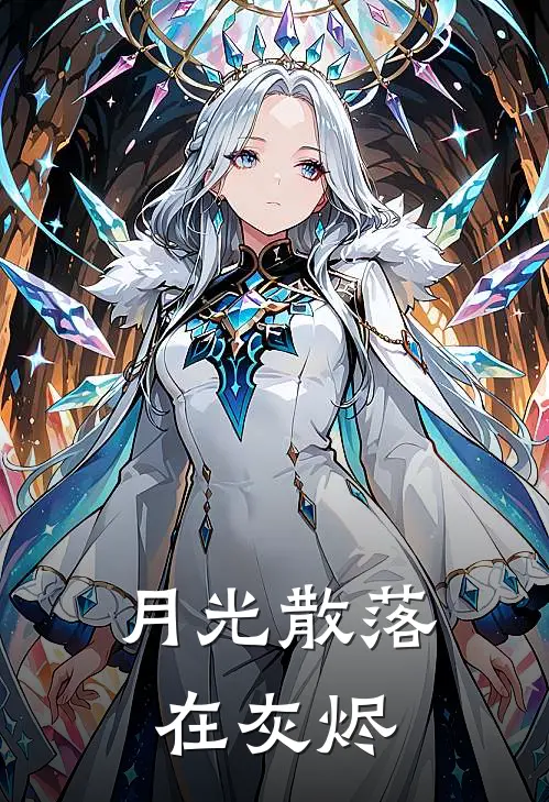 月光散落在灰烬