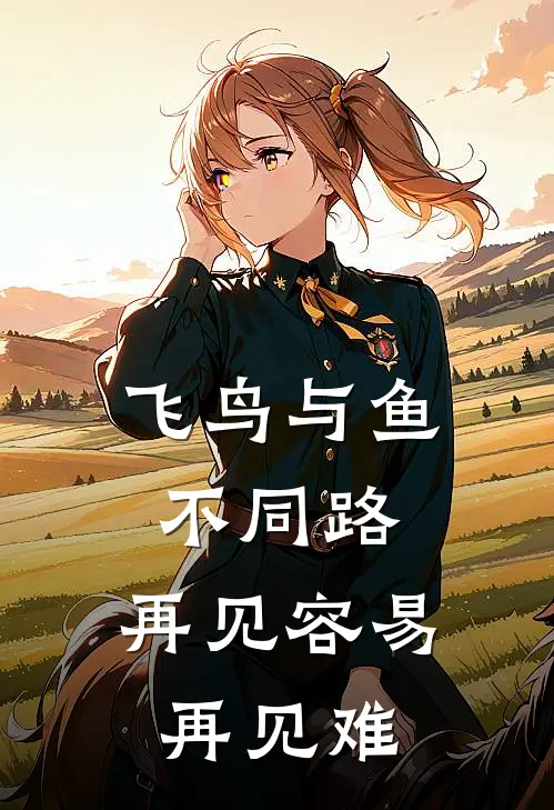 飞鸟与鱼不同路,再见容易再见难