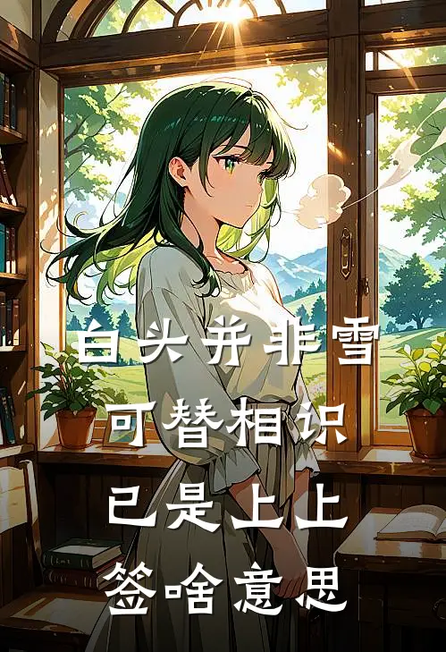 白头并非雪可替相识已是上上签啥意思