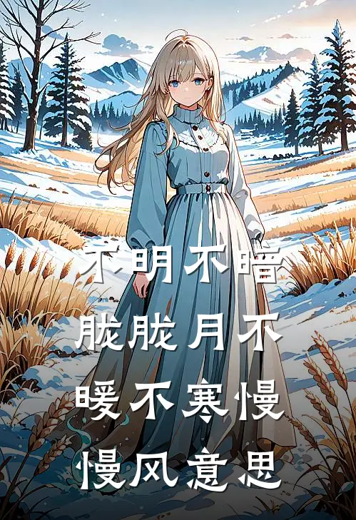 不明不暗胧胧月不暖不寒慢慢风意思