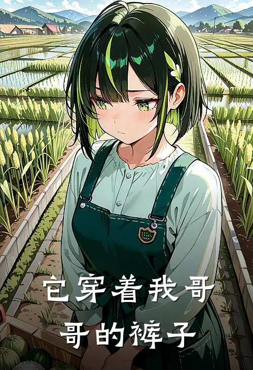 它穿着我哥哥的裤子