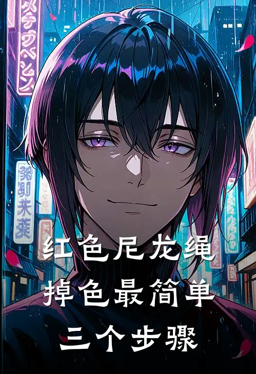 红色尼龙绳掉色最简单三个步骤