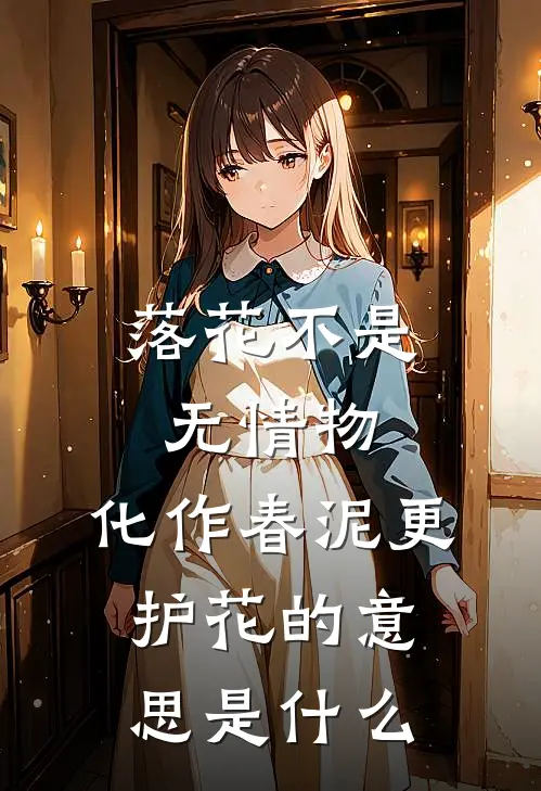 落花不是无情物,化作春泥更护花的意思是什么