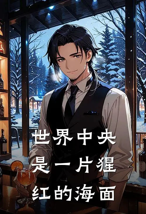 世界中央是一片猩红的海面