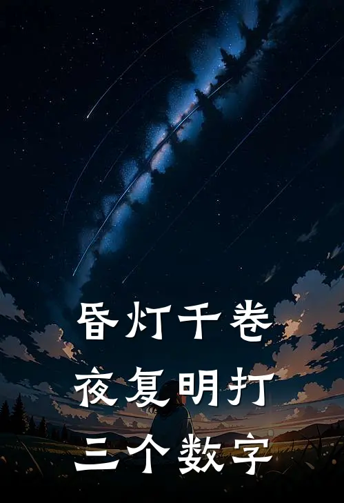 昏灯千卷夜复明打三个数字