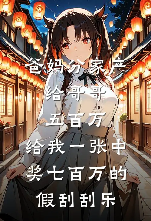 爸妈分家产，给哥哥五百万，给我一张中奖七百万的假刮刮乐