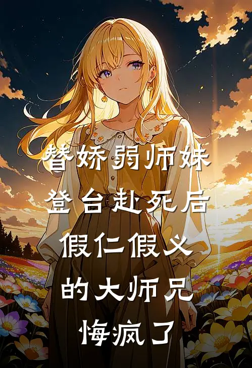 替娇弱师妹登台赴死后，假仁假义的大师兄悔疯了（洛青黛洛卿尘）全文免费阅读无弹窗大结局_替娇弱师妹登台赴死后，假仁假义的大师兄悔疯了最新章节列表