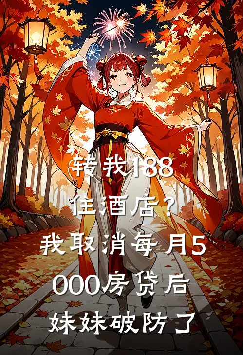 转我188住酒店？我取消每月5000房贷后，妹妹破防了