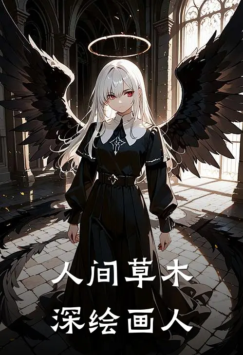 人间草木深绘画人