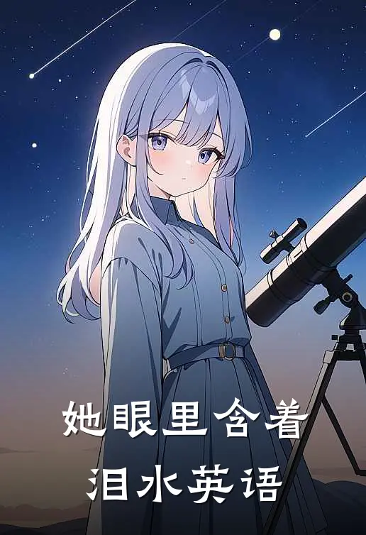 她眼里含着泪水英语